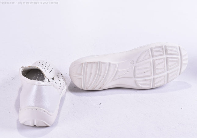 Waldläufer Damen Halbschuhe Slipper Ballerinas UK 3,5 Nr. 25-F 1490-Schuh-Gebraucht-secondhand
