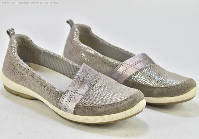 Legero Damen Halbschuhe Slipper Ballerinas UK 7 Nr. 25-Y 907-SchuhGebraucht