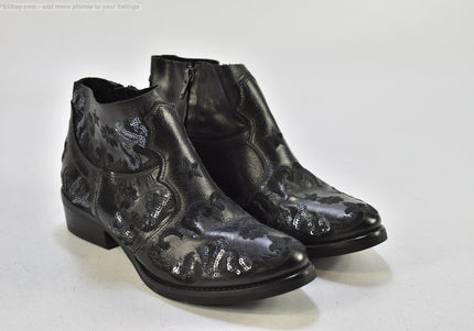 Ovye  Damen Stiefelette Boots  EUR 37 Nr. 25-B 2568