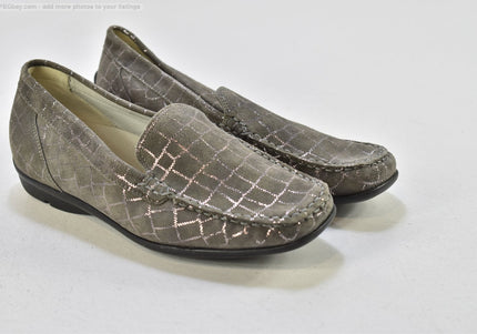 Waldläufer  Damen Halbschuhe Slipper Ballerinas  UK 4 Nr. 25-T 2874