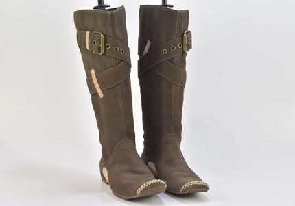 Replay Damen Stiefel Stiefelette Boots EUR 37 Nr. 24-B 1852-Schuh-Gebraucht-secondhand
