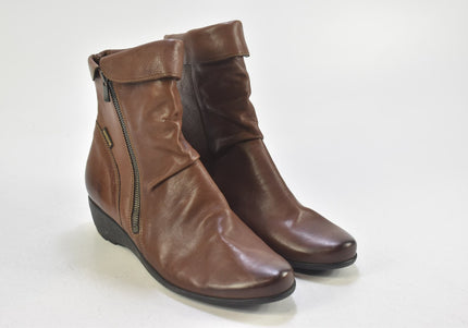 Mephisto Damen Stiefelette Boots UK 5,5 Nr. 24-B 3017-Schuh-Gebraucht-secondhand