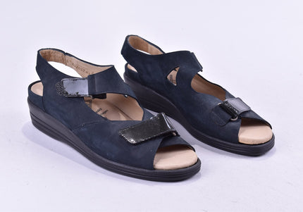 Theresia Damen Sandale Sandalette UK 5 Nr. 24-SD 143-Schuh-Gebraucht-secondhand