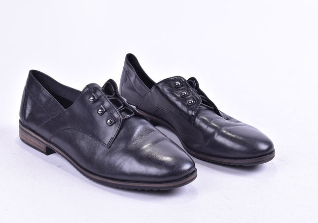 Tamaris Damen Halbschuhe Slipper Ballerinas EUR 37 Nr. 24-A 2946-Schuh-Gebraucht-secondhand