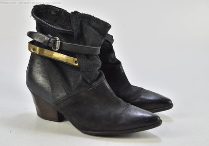 AS 98  Damen Stiefelette Boots  EUR 38 Nr. 25-B 3954