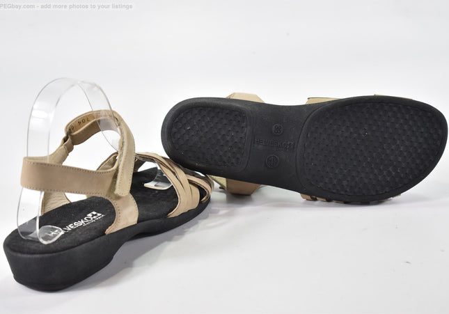 Helvesko  Damen Sandale Sandalette  EUR 38 Nr. 26-S 3346