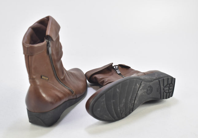 Mephisto Damen Stiefelette Boots UK 5,5 Nr. 24-B 3017-Schuh-Gebraucht-secondhand