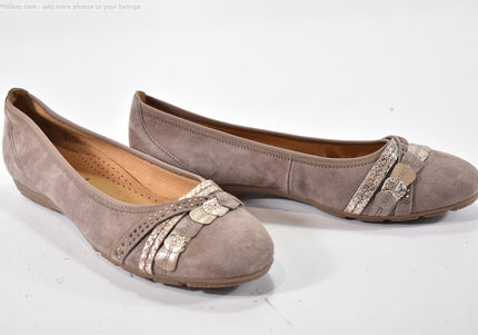 Gabor  Damen Halbschuhe Slipper Ballerinas  UK 7,5 Nr. 4-R-1061