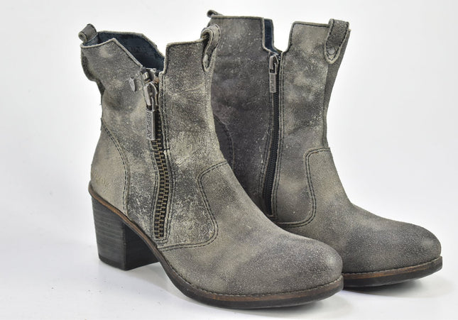 Replay Damen Stiefelette Boots EUR 38 Nr. 23-A 3680-Schuh-Gebraucht-secondhand