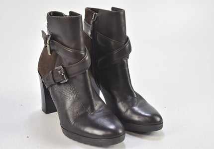 Geox Damen Stiefelette Boots EUR 36 Nr. 24-B 2506-Schuh-Gebraucht-secondhand