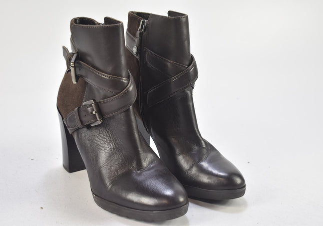 Geox Damen Stiefelette Boots EUR 36 Nr. 24-B 2506-Schuh-Gebraucht-secondhand