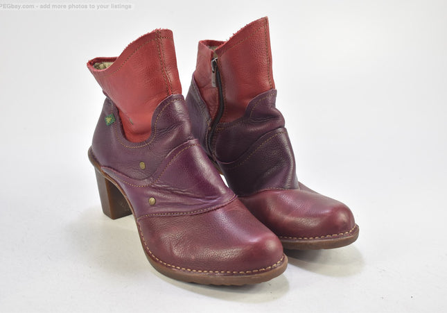 El Naturalista Damen Steiefelette Boots EUR 41 Nr. 24-B 4762-Schuh-Gebraucht-secondhand