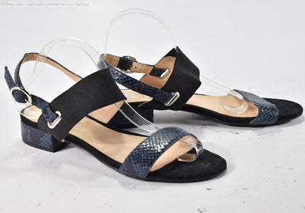 Helén Billkrantz Damen Sandale Sandalette EUR 41 Nr. 25-S 1019-Schuh-Gebraucht-secondhand
