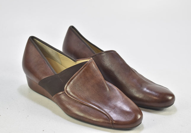 Hassia Damen Halbschuhe Slipper Ballerinas UK 7,5 Nr. 24-N 2625-Schuh-Gebraucht-secondhand