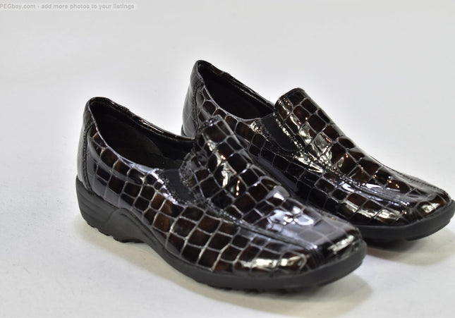 Remonte Damen Halbschuhe Slipper Ballerinas UK 3,5 Nr. 25-T 1156-gebrauchte Schuhe-Second hand-SchuhGebraucht