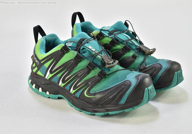 Salomon XA Pro 3D GTX Damen Wanderschuhe Trekking EUR 40 Nr. 25-V 428-gebrauchte schuhe-second hand-SchuhGebraucht