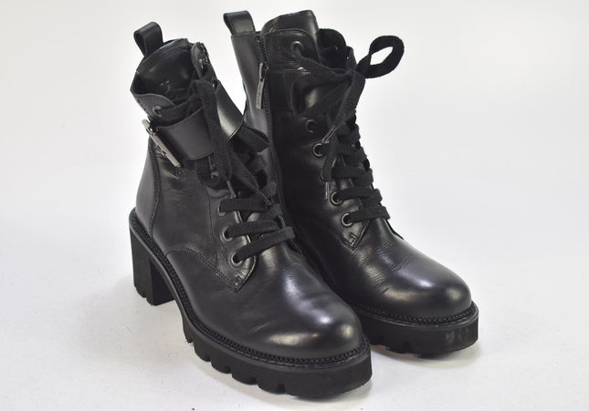 Paul Green Damen Stiefelette Boots UK 4 Nr. 24-B 3729-Schuh-Gebraucht-secondhand