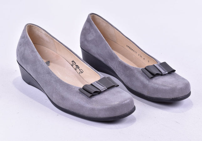 Waldläufer Damen Halbschuhe Slipper Ballerinas UK 8 Nr. 24-J 4425-Schuh-Gebraucht-secondhand