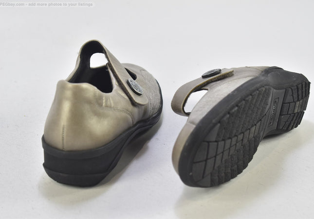 Solidus Damen Halbschuhe Slipper Ballerinas UK 6,5 Nr. 25-F 2149-Schuh-Gebraucht-secondhand