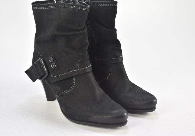 Venturini Damen Stiefelette Boots EUR 37 Nr. 24-M 5190-Schuh-Gebraucht-secondhand