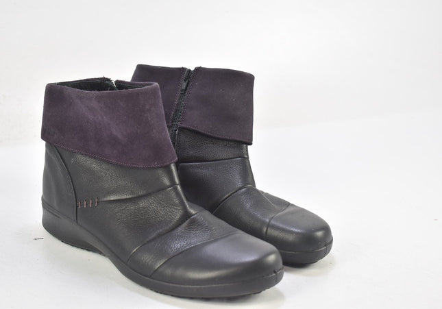 Hotter Damen Stiefelette Boots UK 7 Nr. 24-J 1731-Schuh-Gebraucht-secondhand