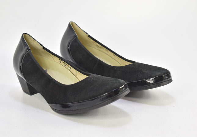 Waldläufer Damen Pumps High Heels UK 8 Nr. 23-A 971-Schuh-Gebraucht-secondhand