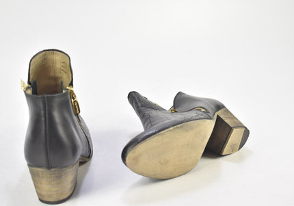 Nobrand Damen Stiefelette Boots EUR 39 Nr. 24-M 2779-Schuh-Gebraucht-secondhand