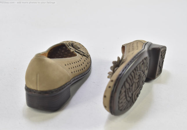 Medicus Damen Halbschuhe Slipper Ballerinas UK 6 Nr. 25-F 2150-Schuh-Gebraucht-secondhand