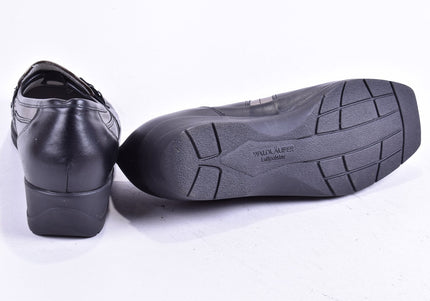 Waldläufer Damen Halbschuhe Slipper Ballerinas UK 7,5 Nr. 24-Y 4410-Schuh-Gebraucht-secondhand