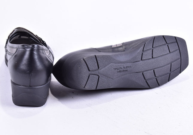 Waldläufer Damen Halbschuhe Slipper Ballerinas UK 7,5 Nr. 24-Y 4410-Schuh-Gebraucht-secondhand