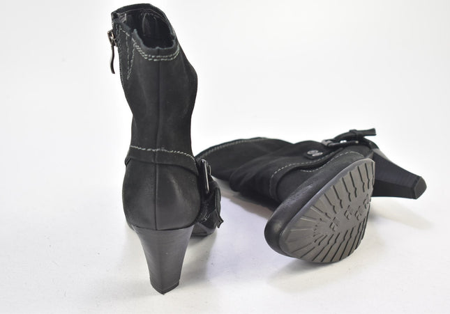 Venturini Damen Stiefelette Boots EUR 37 Nr. 24-M 5190-Schuh-Gebraucht-secondhand
