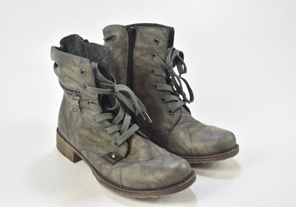 Rieker Damen Stiefelette Boots EUR 36 Nr. 24-U 1742-Schuh-Gebraucht-secondhand