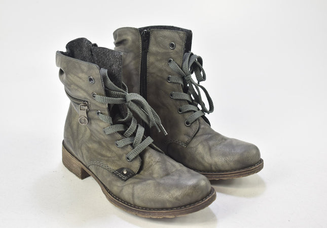 Rieker Damen Stiefelette Boots EUR 36 Nr. 24-U 1742-Schuh-Gebraucht-secondhand