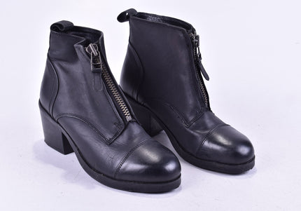 Office London Damen Stiefelette Boots EUR 38 Nr. 24-M 4986-Schuh-Gebraucht-secondhand