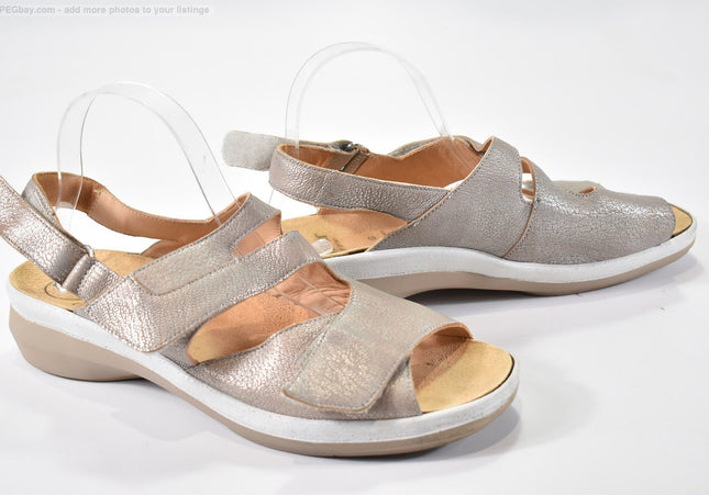 Ganter Damen Sandale Sandalette EUR 42 Nr. 25-S 1183-Schuh-Gebraucht-secondhand