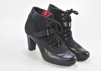 Högl Damen Stiefelette Boots UK 7,5 Nr. 24-J 2920-Schuh-Gebraucht-secondhand