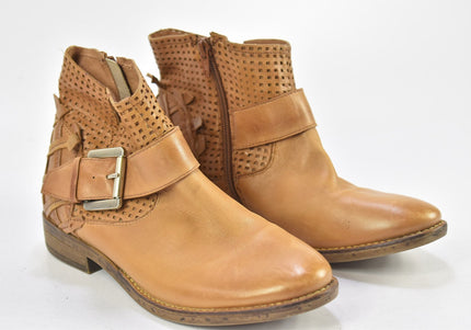 SPM Damen Stiefelette Boots EUR 39 Nr. 23-A 3372-Schuh-Gebraucht-secondhand