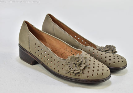 Jenny by Ara  Damen Halbschuhe Slipper Ballerinas  UK 4,5 Nr. 26-F 1494