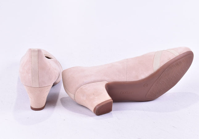 Hotter Damen Pumps High Heels UK 7 Nr. 24-J 4508-Schuh-Gebraucht-secondhand