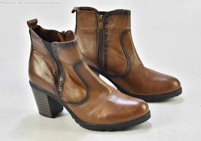 Gemini Damen Stiefelette Boots EUR 39 Nr. 24-B 7075-SchuhGebraucht