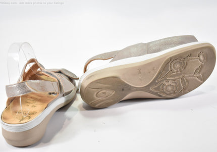 Ganter Damen Sandale Sandalette EUR 42 Nr. 25-S 1183-Schuh-Gebraucht-secondhand