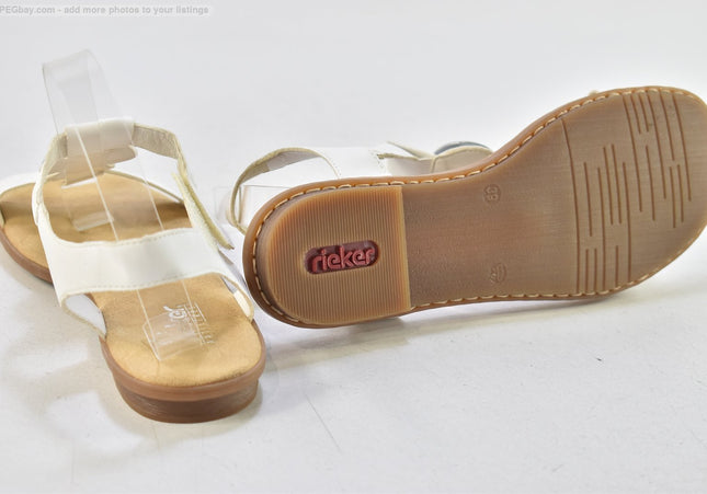 Rieker  Damen Sandale Sandalette  EUR 39 Nr. 26-S 2134
