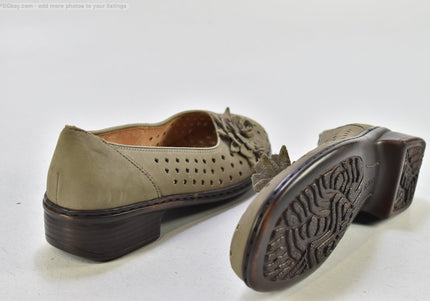 Jenny by Ara  Damen Halbschuhe Slipper Ballerinas  UK 4,5 Nr. 26-F 1494