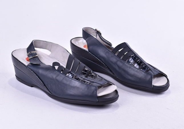Goldkrone Damen Sandale Sandalette UK 4 Nr. 24-SD 796-Schuh-Gebraucht-secondhand