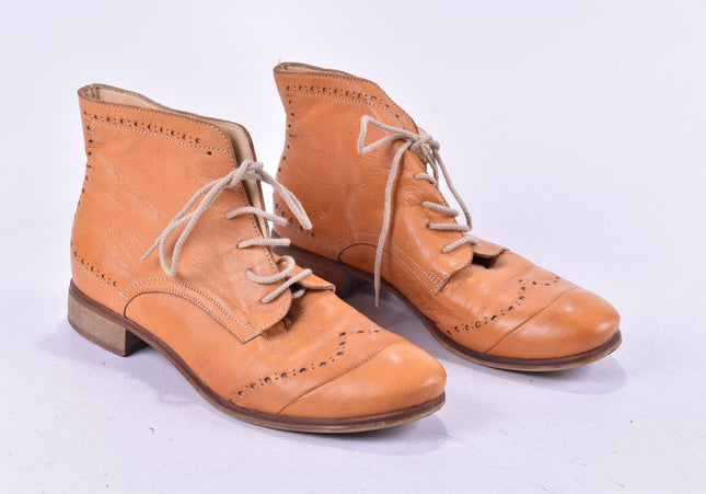 DMN Damen Stiefelette Boots EUR 38 Nr. 24-M 93-Schuh-Gebraucht-secondhand