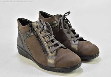 Solidus  Damen Stiefelette Boots  UK 7 Nr. 25-B 1310