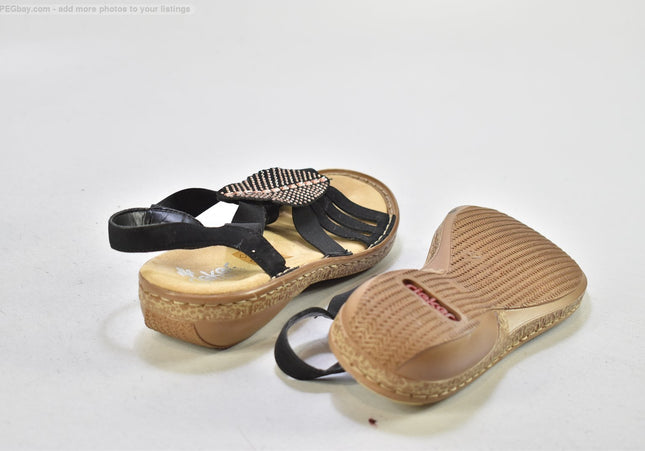 Rieker  Damen Sandale Sandalette  EUR 37 Nr. 26-S 3871
