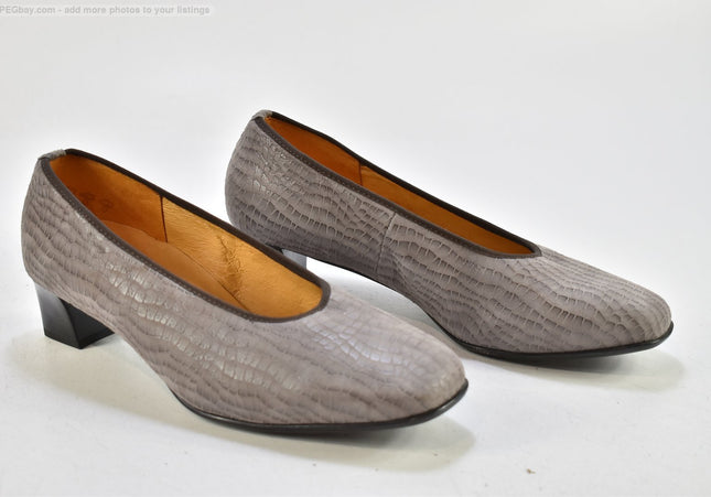 Theresia M. Damen Pumps High Heels UK 7,5 Nr. 25-M 3532-Schuh-Gebraucht-secondhand