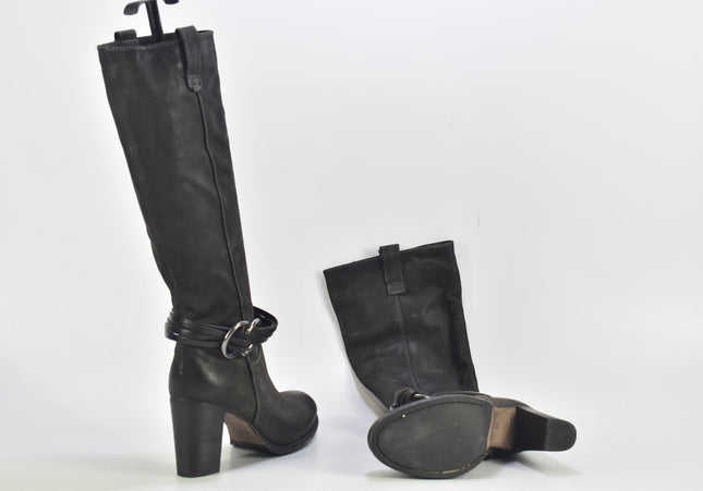 Divine Pollie Damen Stiefel Stiefelette Boots EUR 36 Nr. 24-B 1856-Schuh-Gebraucht-secondhand
