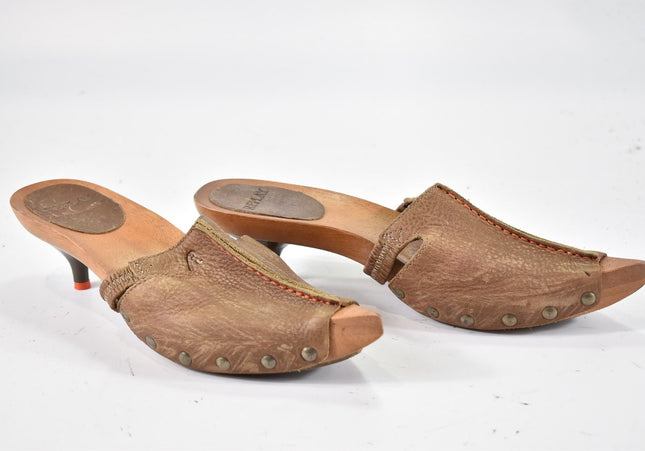 Replay Damen Sandale Pantolette EUR 39 Nr. 24-SD 3191-Schuh-Gebraucht-secondhand